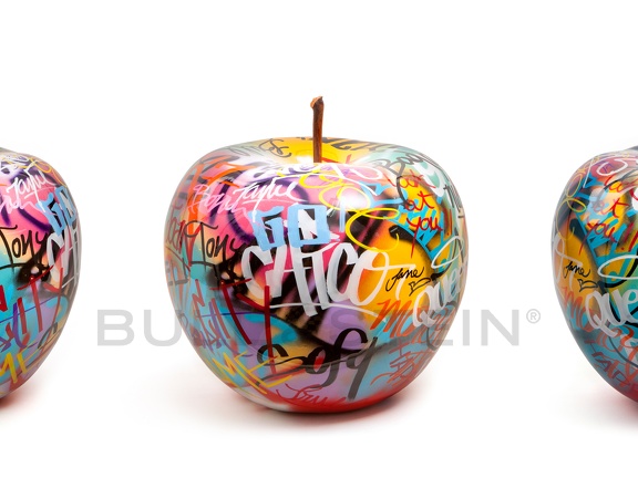 apple graffiti rowof5