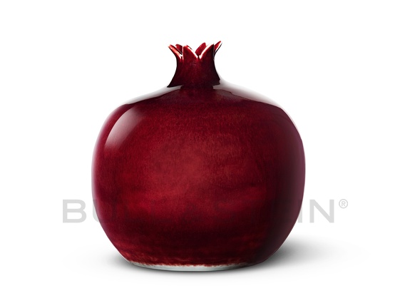 pomegranate porcelain bordeaux isol