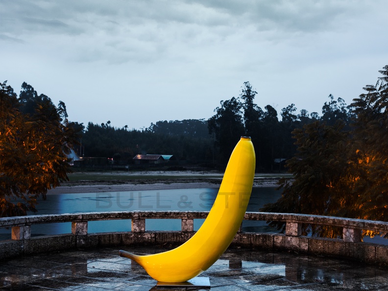 banana yellow river