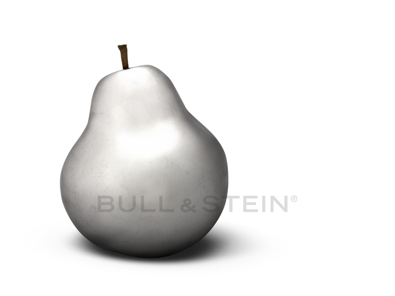 pear silverplated
